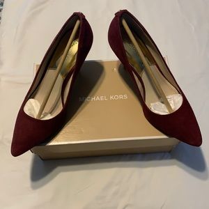 Michael Kors suede Flex Mid Pump